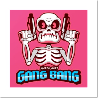 GANG BANG Posters and Art